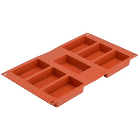 Form for the preparation of cakes Rettangolo, silicone-4