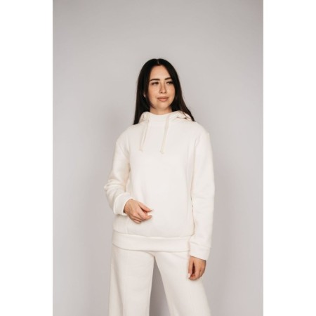 Feminine hoodies, size 44, color milk