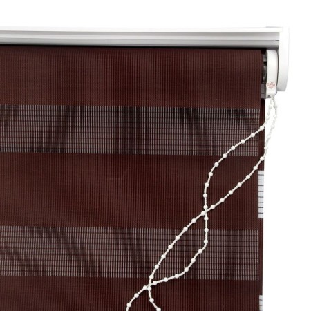 Curtain-rod "Day and Night", size 200x160 cm, color chocolate-2