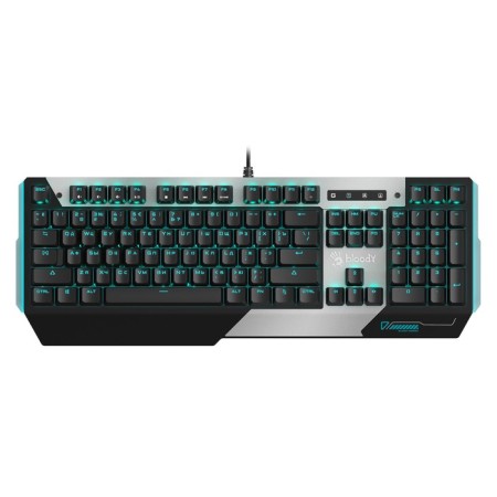 Keyboard A4Tech Bloody B865 Mechanical Gray/Black USB For Gamer Led-6