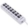 USB bias (Hub) Perfeo PF-H033, 7 ports, USB 2.0, white