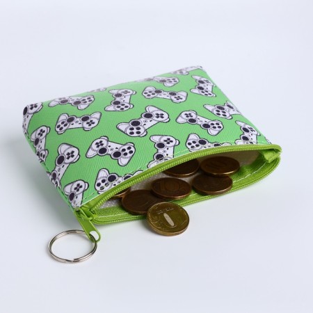 Monetnik's wallet with a zipper, color mix-4