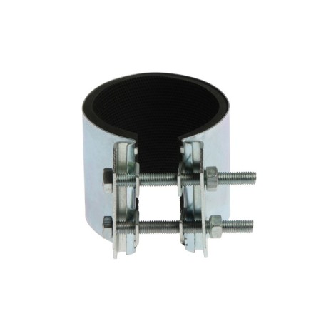 Repair clamp, 2 1/2 ", length 70 mm, galvanized-1