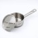 Bucket, 1 l, d = 14 cm, metal cover, metal handle, induction, with a heat distribution layer