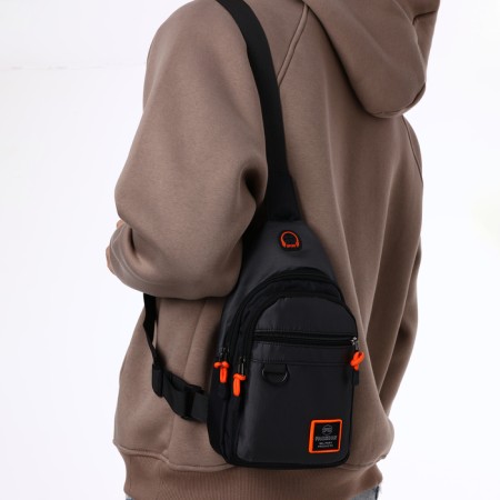 Ryukzak-Sling, 17*8*30 cm, lightning department, 1 n/k, gray-10