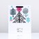 Laminated, "drawn Christmas tree" 26 x 32 x 12