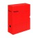 Archive box with A4 Calligrata valve, 100 mm, microhofrocardon, up to 900 sheets, red
