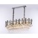 Crystal chandelier with Ambrella Light, Traditional, TR5199, E27, Color Chrome