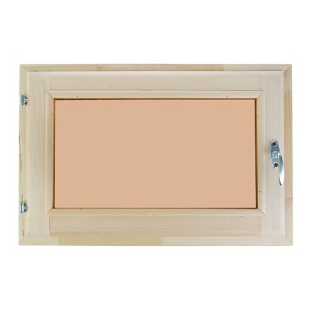 Window, 40 × 60cm, single -chamber double -glazed window, tinted, with a seal, from linden