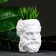 Kashpo - Organizer "Heracles's Head" Bely, 17cm