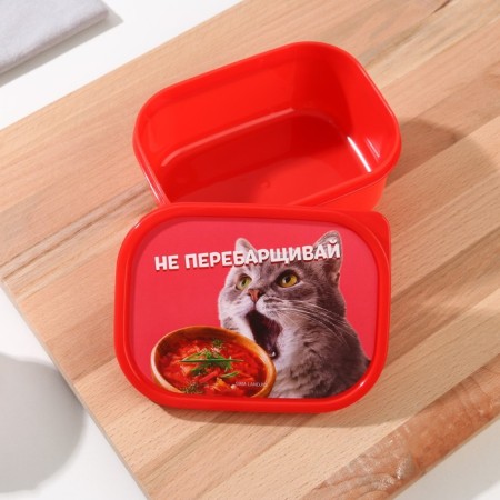 Lunch-Box "Do not overdo", rectangular, 500 ml-1