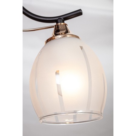 Ceiling lamp 3x60W E27, size 58x58x28 cm-4