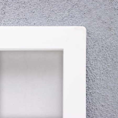 Photo frame plastic L-3 10x15 cm, white-1