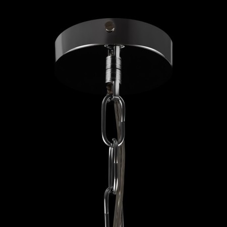 Suspended lamp 60W, 5khe14, 35x55 cm, chrome-5