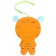 Musical toy "Favorite animals: tiger", sound, light, color orange