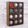 Set of balls Plastic D-6 cm, 12 pcs "Gloria"