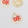 Decor for creativity metal, rhinestones "everything will be fine - OK" 2x1.8 cm