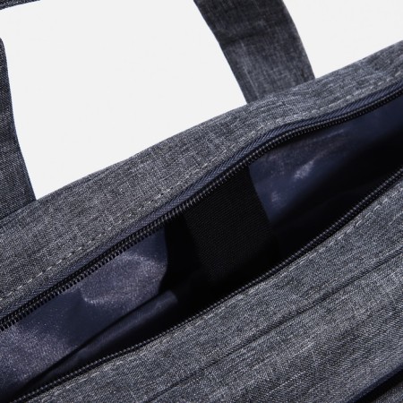 Laptop bag, gray color-5