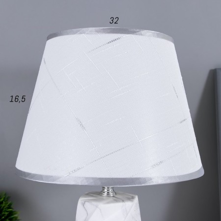 HELP lamp 16861/1 40W E27 white 22.5x22.5x32.5 cm Risalux-4