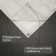 Protective awning, 8 × 6 m, density 60 g/m², UV, gross step 1 m, tarpaulin, gray