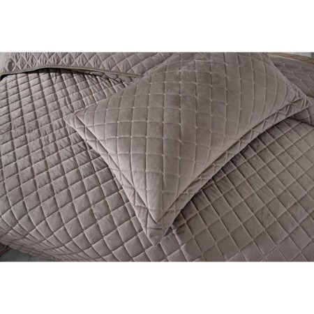 A set with a veil "Nathaniel", size 160x220 cm, 50x70 cm, color gray color-5