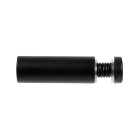 Remote holder for signs, 16x50 mm, black color, set 6 pcs.-3