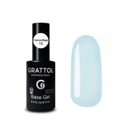 Camouflage base Grattol No. 10, 9 ml