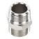 NIPPEL STUT SFT-0004-003838, 3/8 ", external/external thread, nickelled brass