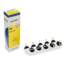 Лампа автомобильная Narva Plastic, BAX, 12В, 1,2Вт, (BAX8,5d/BAX10d/2), black