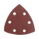 Grindow triangle on Velcro Patriot, 80x80x80mm, P120, 6 holes