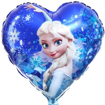 Airy ball "Elsa", 16 inch, foil, cold heart-1