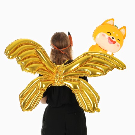 Set of foil balls "Carnival set. Fox ", 3 pcs.-3