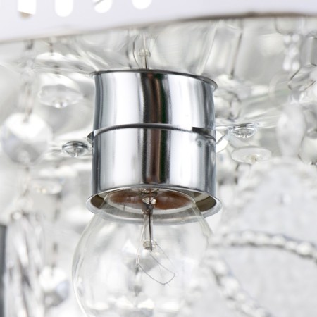 Svetogor chandelier "Moscow" 5x60W E27 LED lighting chrome 50x50cm-12