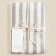 Apron with pockets SL Home "Stickt Line" 60x70cm, flax 100%, 180 g/m2