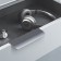 Penfois handle Cappio RT002, L = 150 mm, m/o 128 mm, color gray color