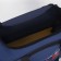 Sports bag with lightning, shoe department, external pocket, blue