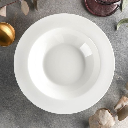 Porcelain Porcelain Wilmax Stella Pro, 250 ml, D = 20.5 cm, white color-1
