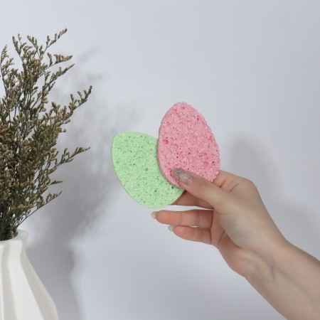 Set of sponge for washing "drop", 9.5 × 7 cm, 2 pcs, color mix-1