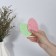 Set of sponge for washing "drop", 9.5 × 7 cm, 2 pcs, color mix