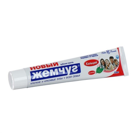 Toothpaste "New Pearls", Calcium, 75 ml-1