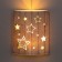 LED figure "Stars" 13 × 16 × 5 cm, cardboard, battery AAX2 (not in the kit), glow warm white