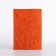 Passport cover, orange color