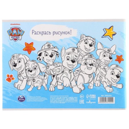 A set of first grader in the folder, puppy patrol, 25 items-25