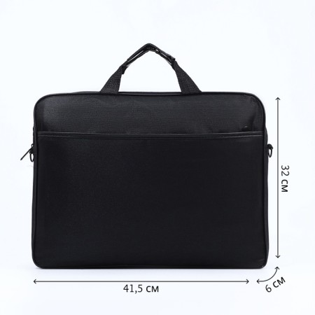 Laptop bag, black color-1