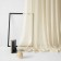 Curtain "Lounli", size 500 x 270 cm, beige color