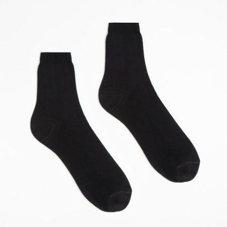 Male socks, black color, size 29