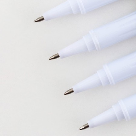 Pen Priklik Blood Blue Paste 0.7 mm with a cap “Smile” plastic-1