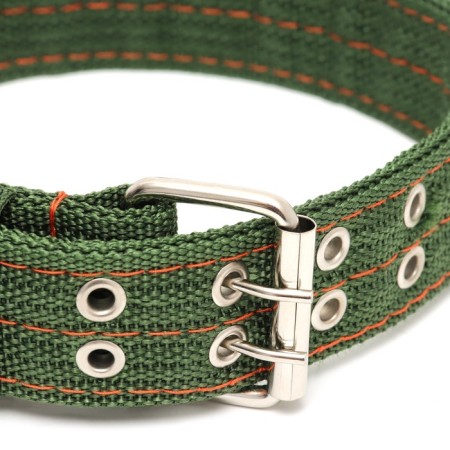 The collar is four-layer, 64 x 4 cm, Osh 50-58 cm, polyester, green-2