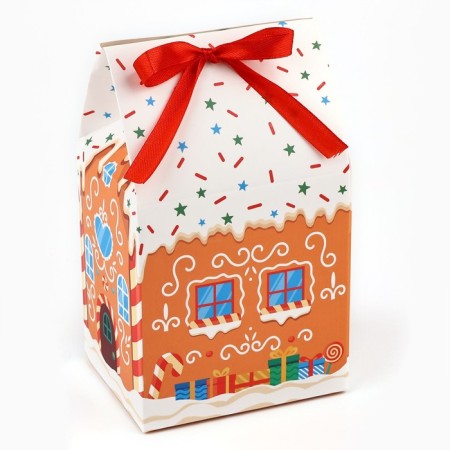 Packaging for confectionery "Sweet Stories", 8 x 10 x 16 cm, New Year-1