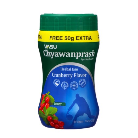 Chavanprash Ayurvedic VASU special Avalekh, with a cranberry taste, 550 gr